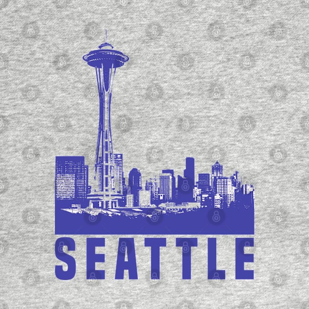 Seattle by Den Vector